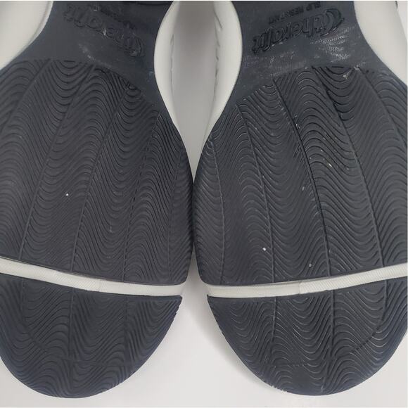 Therafit Blue Leather  Mary Jane style shoes with Velcro strap. Size 10.5-11 - Picture 6 of 11